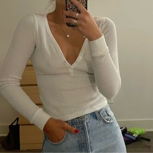 TNA Waffle Henley